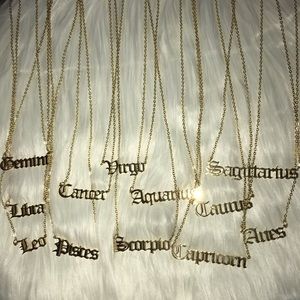 Horoscope Necklaces
